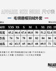毛領連帽羽絨外套(1010511-091)