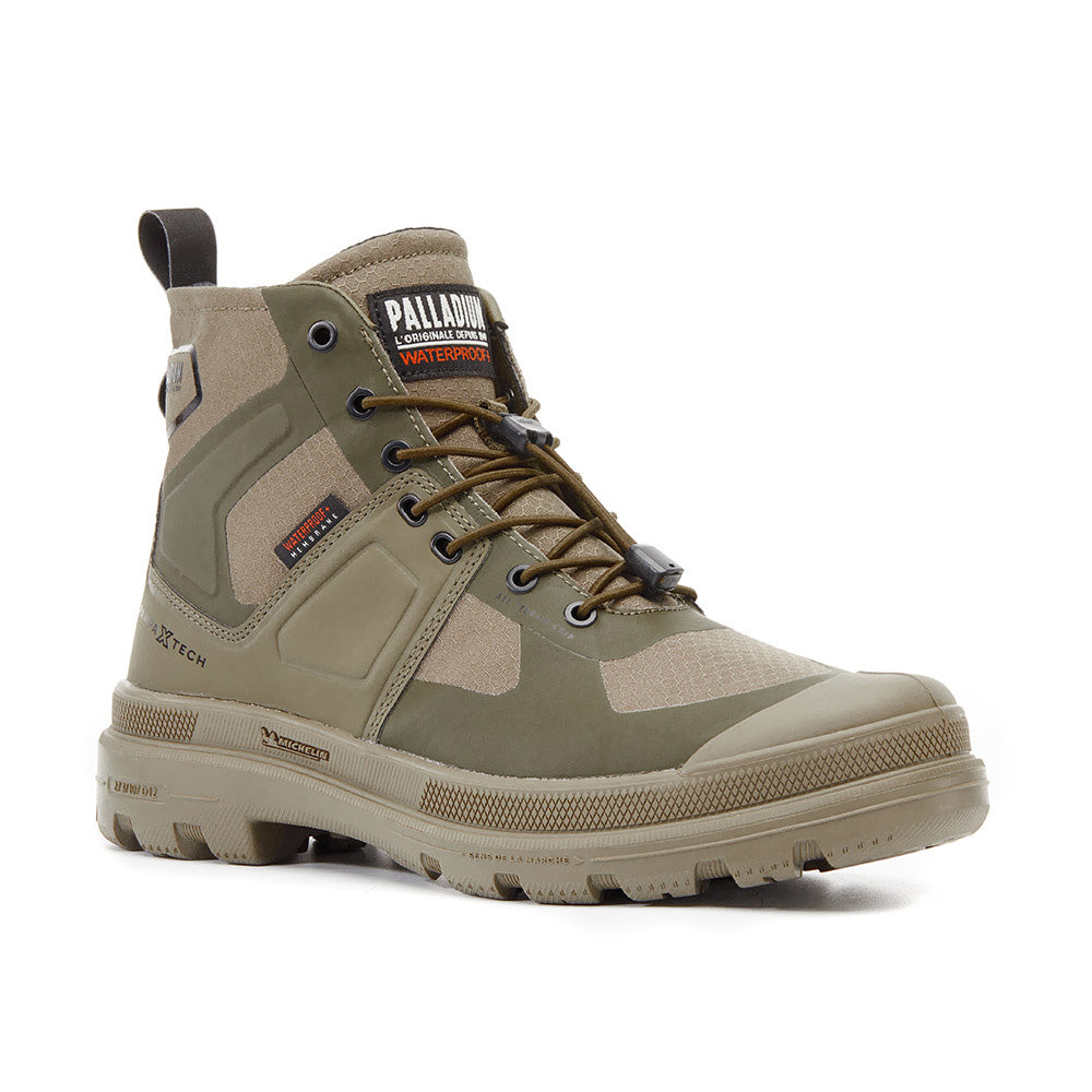 霧里 PALLADIUM PAMPA TECH EXP WP+快穿米其林科技聯名橘標防水靴(74067-308