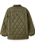 寬鬆絎縫軍風中棉服外套(1910159-367)