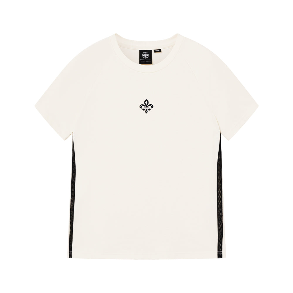 刺繡鳶尾花LOGO短袖T恤(1913066-032)