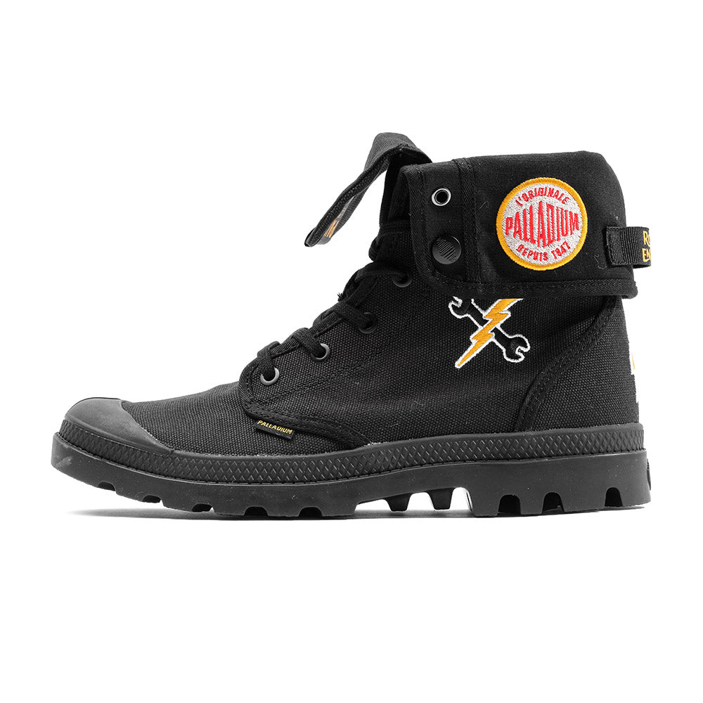 BAGGY HIMALAYAN 皇家恩菲爾德聯名經典反折軍靴(74318-008-M)