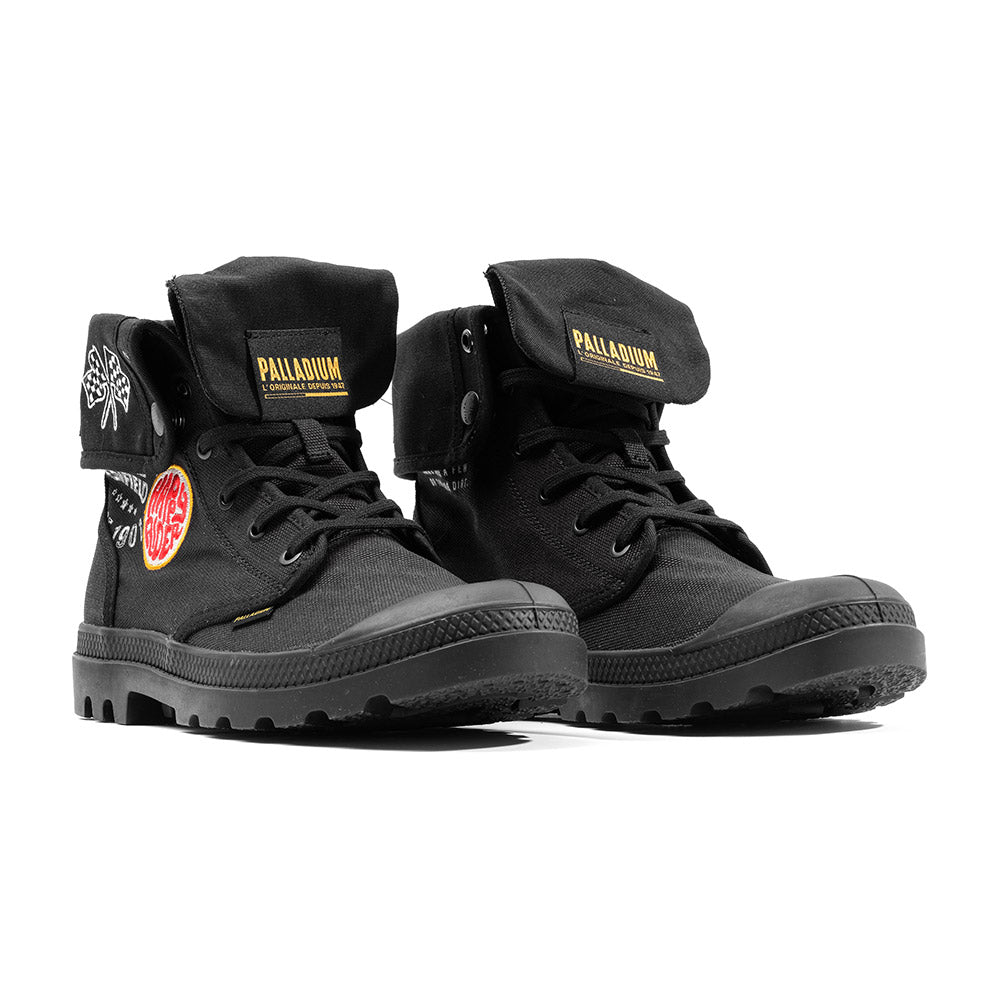 BAGGY HIMALAYAN 皇家恩菲爾德聯名經典反折軍靴(74318-008-M)