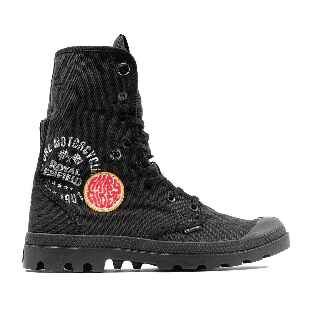 BAGGY HIMALAYAN 皇家恩菲爾德聯名經典反折軍靴(74318-008-M)