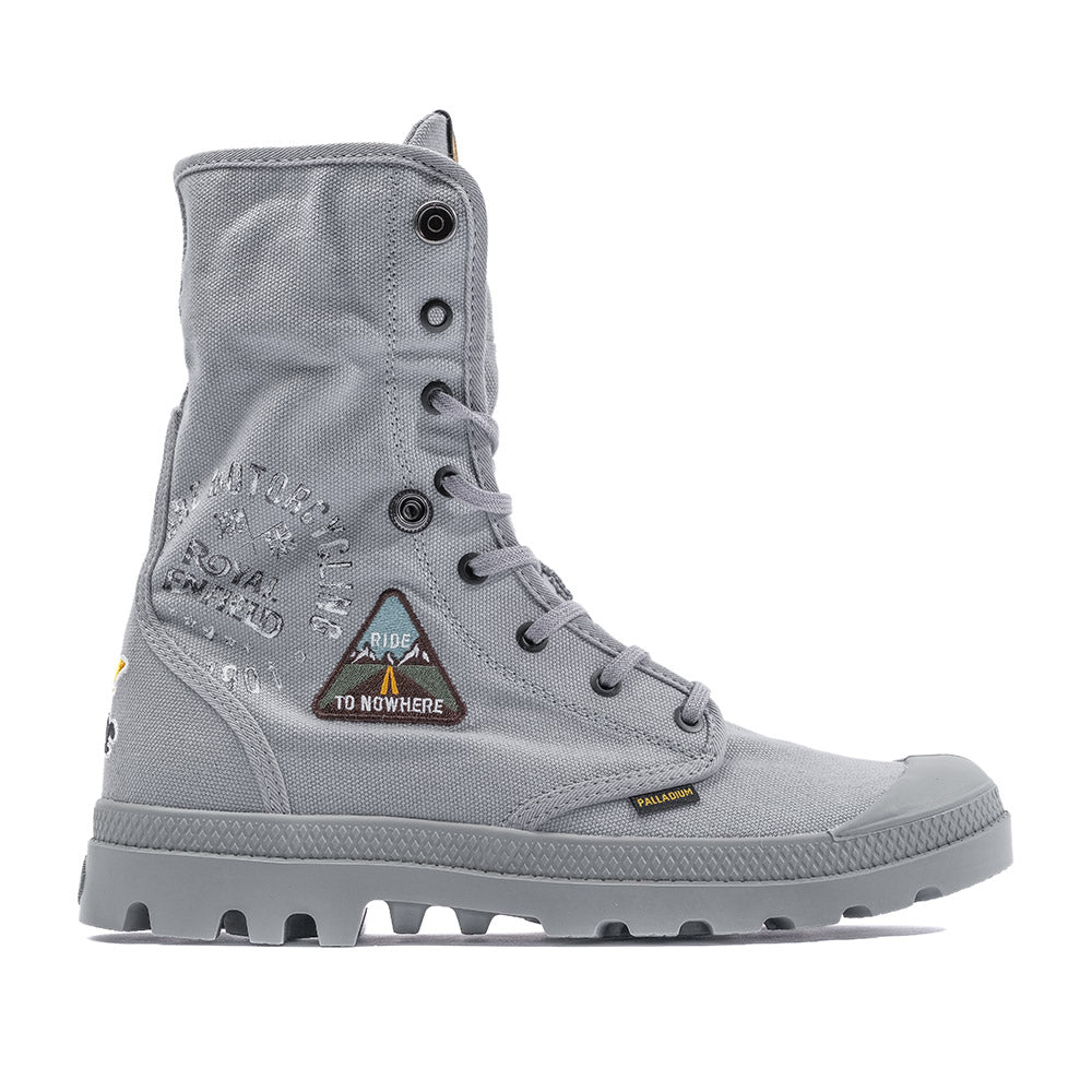 BAGGY HIMALAYAN 皇家恩菲爾德聯名經典反折軍靴(74318-021-M)