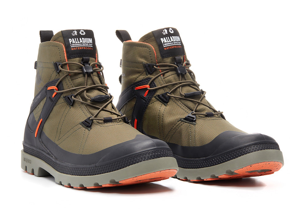 PALLADIUM PAMPA TRAVEL L+ WP+快穿輕量防水靴/休閒鞋(78849-325-M
