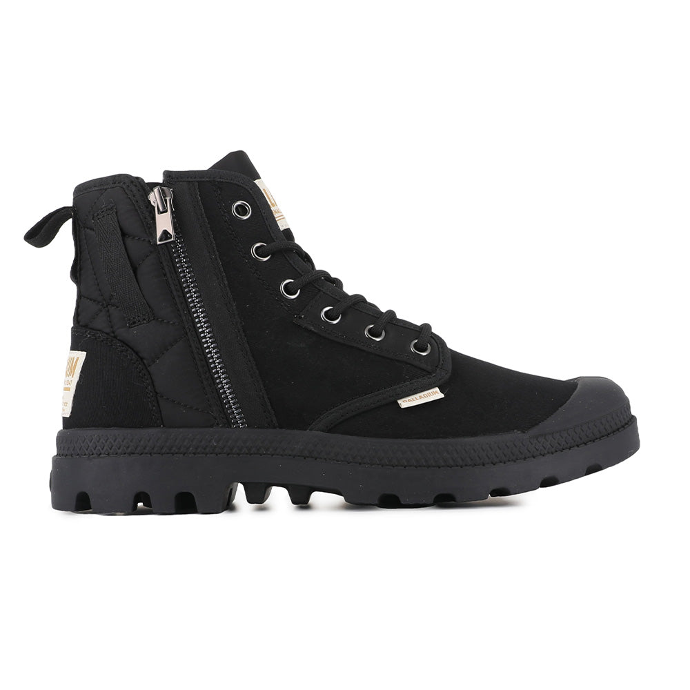 PAMPA DETROIT ZIP快穿菱格尼龍軍靴(79500-008-M)
