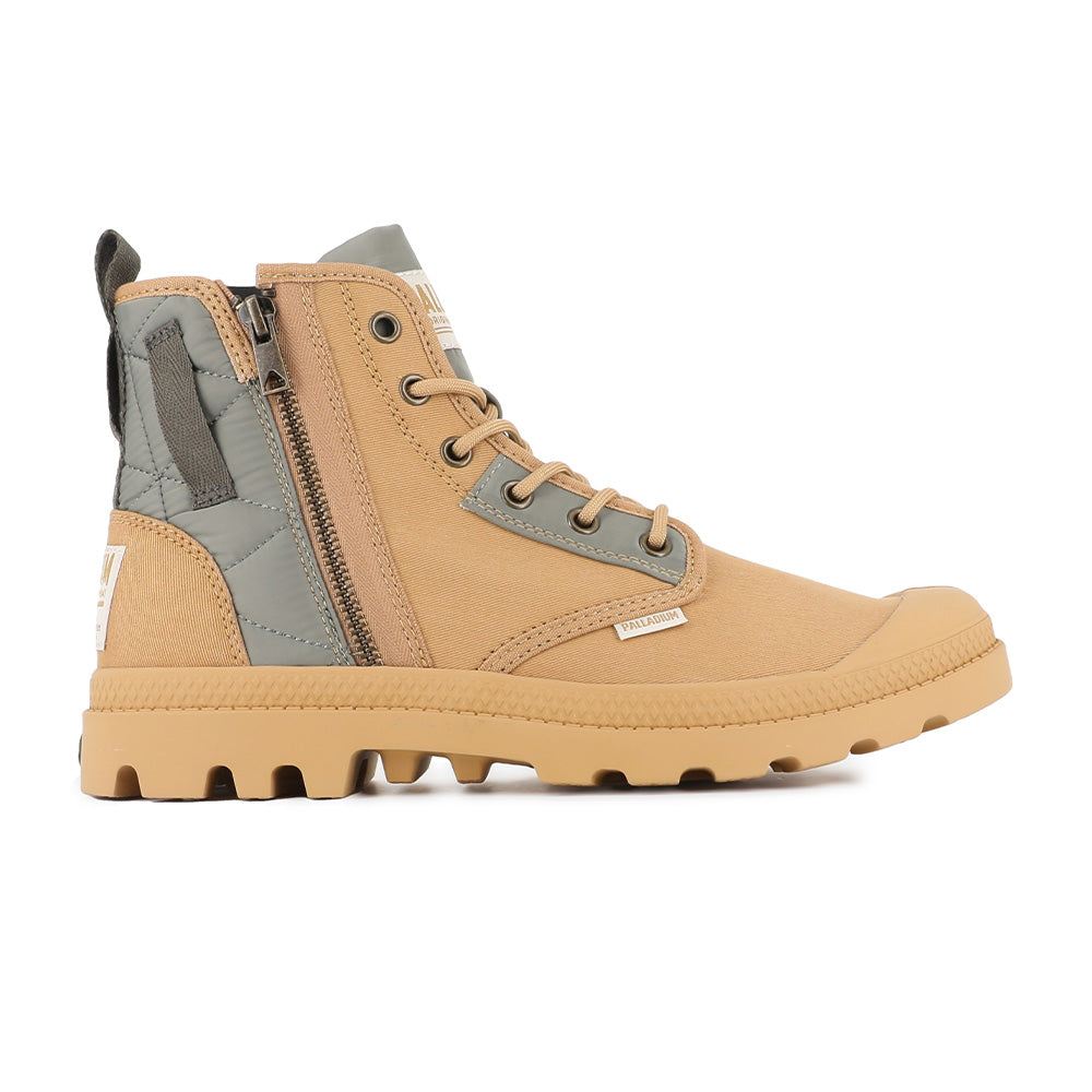 PAMPA DETROIT ZIP快穿菱格尼龍軍靴(79500-209-M)