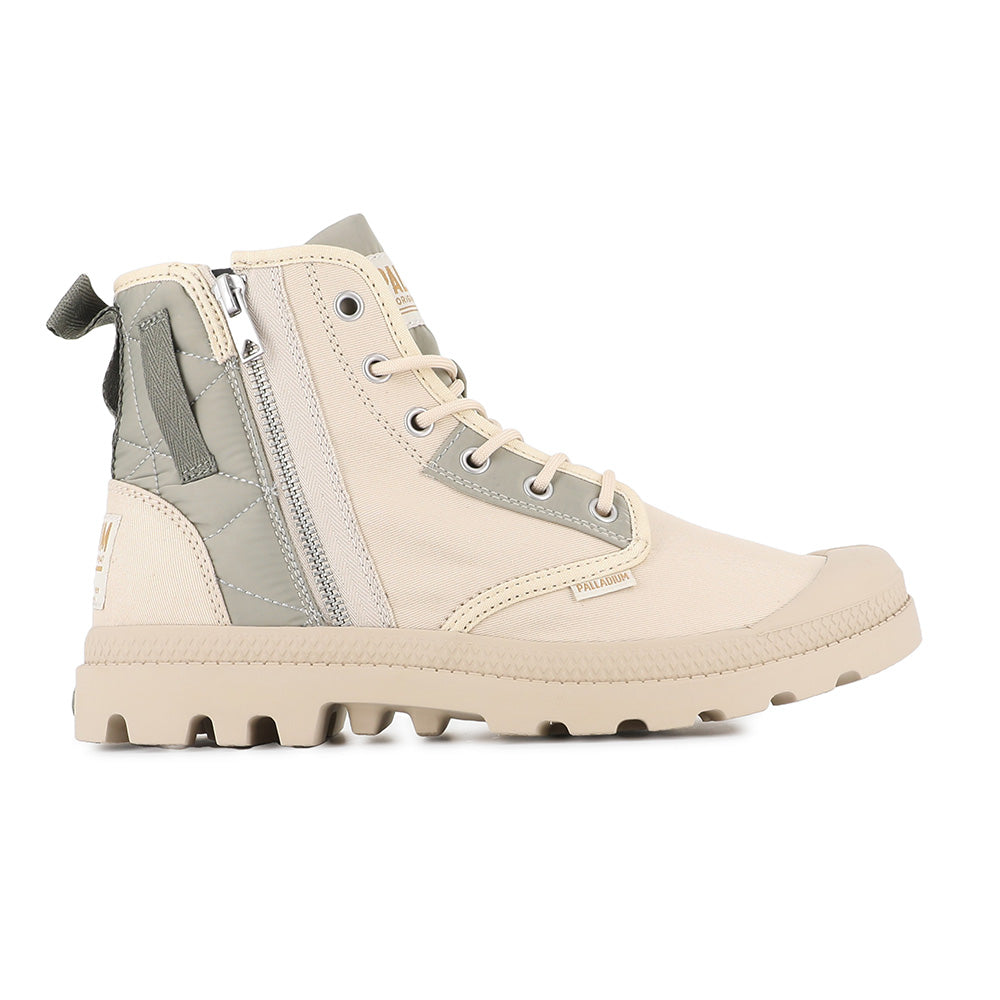 PAMPA DETROIT ZIP快穿菱格尼龍軍靴(79500-210-M)