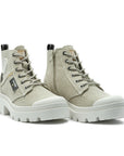 PALLABASE WASHED有機棉拉鍊帆布靴(99120-379-M)